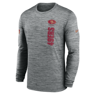 San Francisco 49ers Sideline Velocity Men S Nike Dri FIT NFL Long